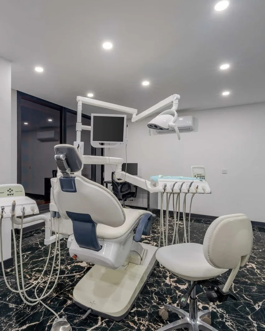 A treatment room at Precious Dental